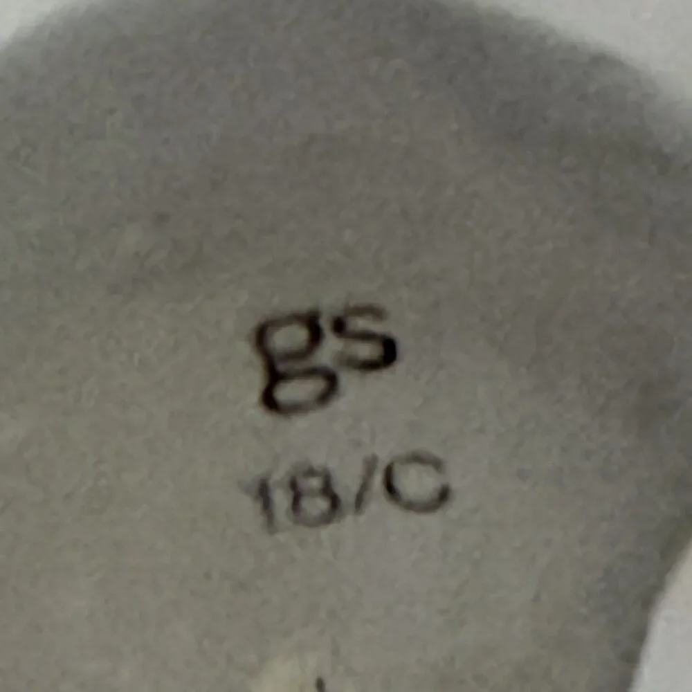 2pc Gourmet Settings Vault Demitasse Spoons 5 1/8” Stainless-Glossy